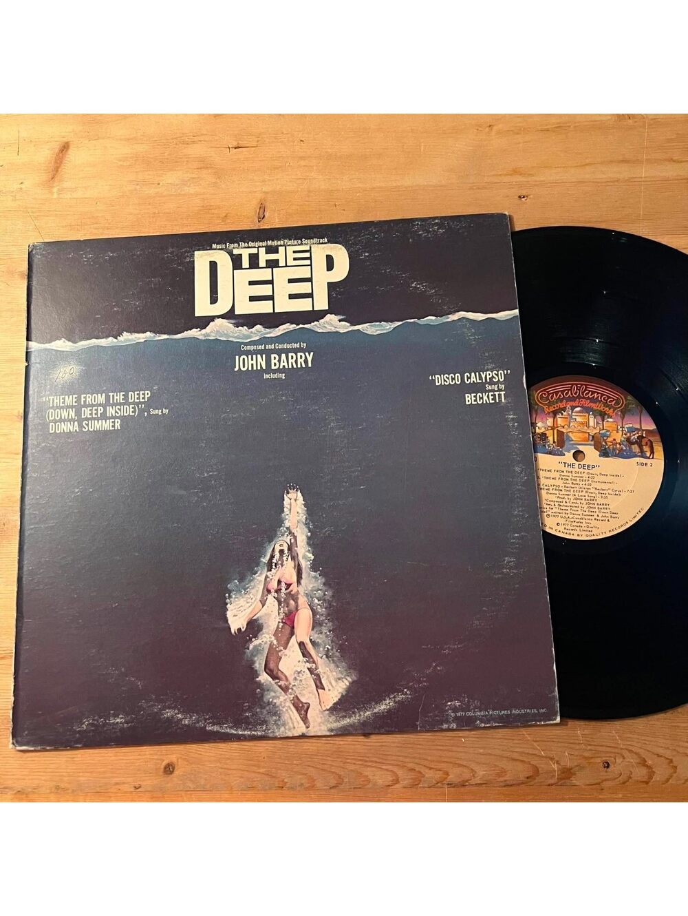Various - The Deep Original Soundtrack 33rpm VG+ VR21